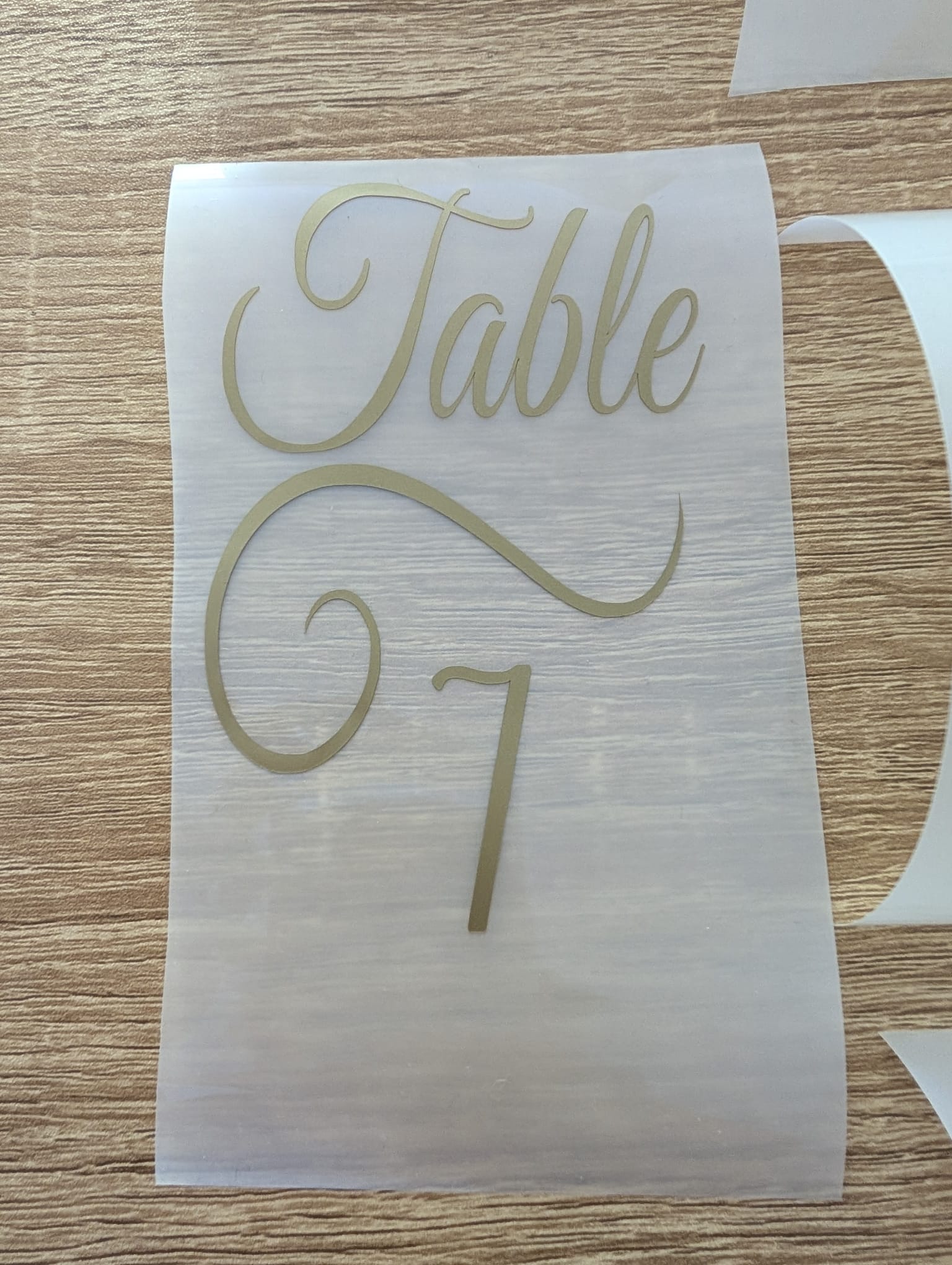 Stickers Plan de Table Mariage | Numéros & Table des Mariés