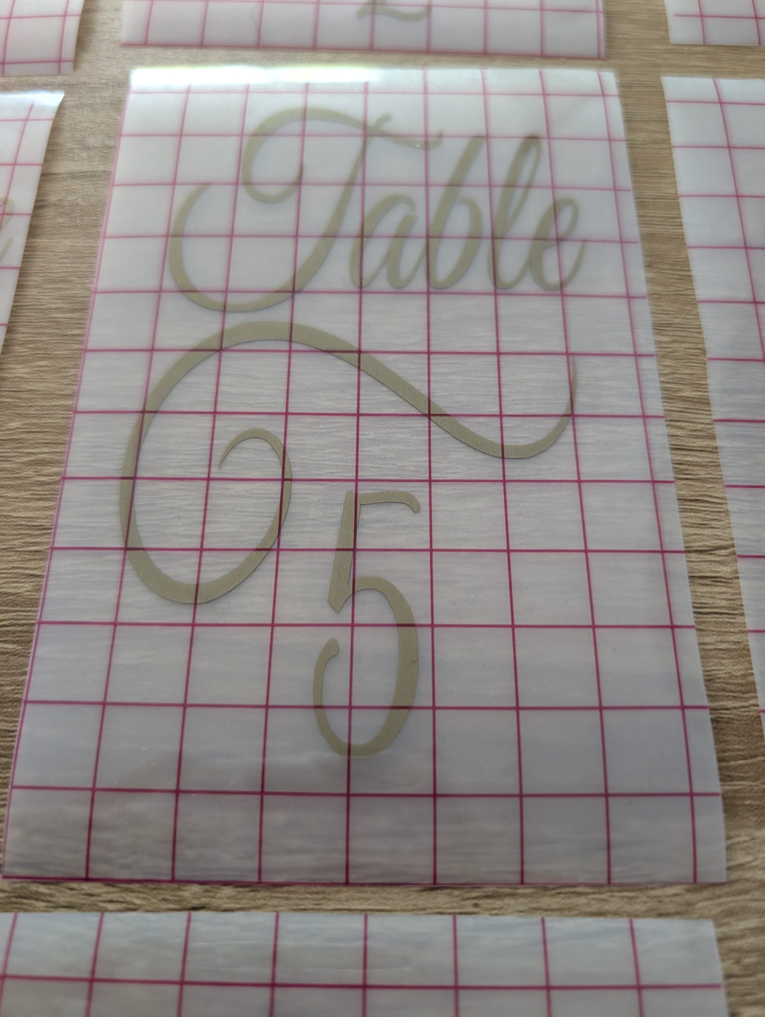 Stickers Plan de Table Mariage | Numéros & Table des Mariés